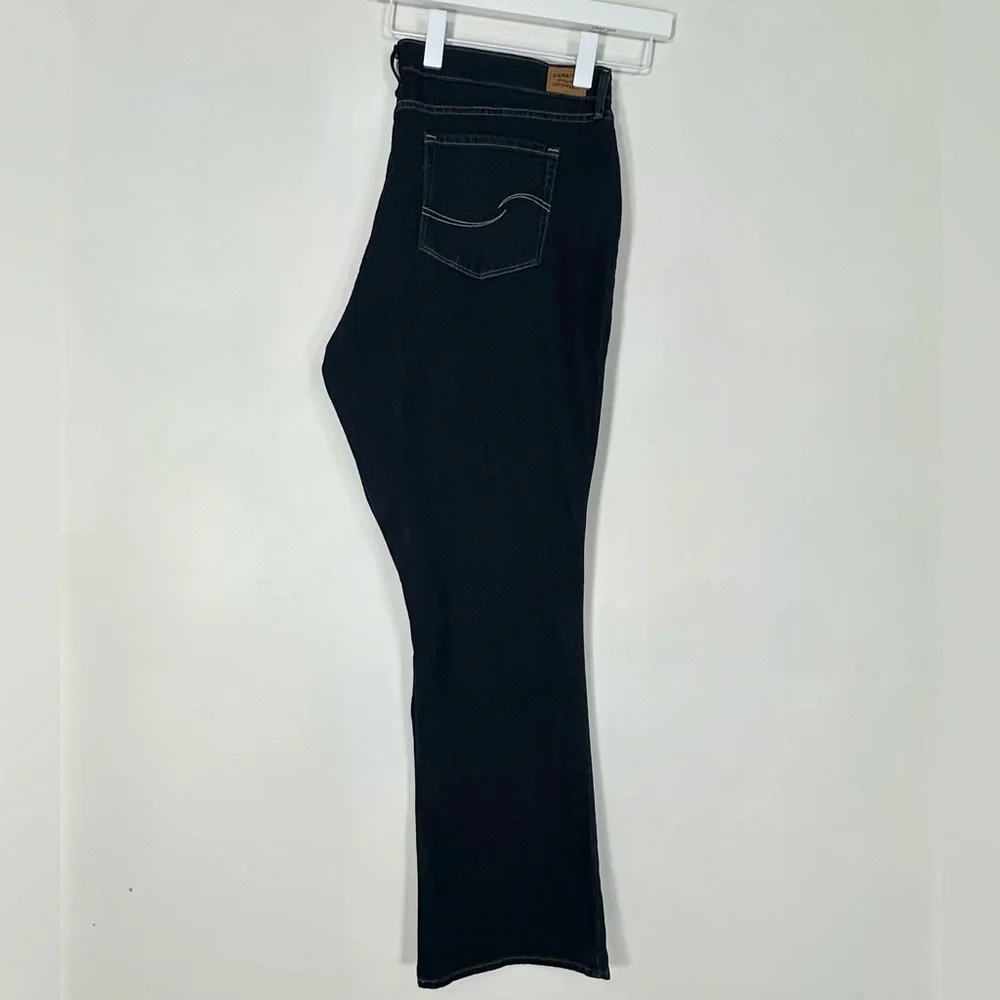 Levi Strauss Signature Mid-Rise Bootcut Denim Jeans • Blue • Sz 20M W35 L32 •EUC - Picture 13 of 15